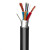 光电复合缆GYXTW4B1.3+RV2*1.5室外单模6812芯足方电源线光缆 GYXTW12B1+RV2*0.5