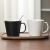与非陶瓷马克杯水杯茶杯 全球五星级酒店定制尾货 2个装黑白水杯
