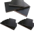 夹布橡胶板  黑色防滑车厢橡胶垫 防水耐油货车橡胶垫-单面贴布 2层布 厚5mm*宽1米*长10米 67.5kg