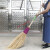 铁扫把 手工马路环卫扫院子铁扫把车间工人专用扫把户外庭院扫帚加长柄JYH 1.2米宽20公分