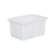 亚桓菡 牛筋箱300升-3   990*650*585白色 加厚牛筋水箱塑料桶长方形家用储水桶大号方桶养鱼箱大白水箱