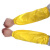久匀 不发硬冷库用袖套 TPU防水套袖防油防污耐酸酸套袖 TPU黄色【1双】 均码