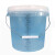 量桶大容量带刻度塑料量杯10L20升5L3计量桶带盖84配比容器 20L透明桶机打刻度-特厚带盖