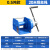重型手摇绞盘双向自锁式绞车手动小吊机钢丝绳卷扬机起重器牵引机 0.5吨20米