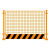 基坑护栏临边防护网建筑围栏定型化工程施工临时安全铁网围挡不包邮 带字/1.2*2米/10.3KG/红白/竖杆