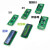 LCD1602液晶显示屏 蓝屏/黄绿屏 5V 3.3V焊排针排母1602A模块模组 蓝屏 焊接排针33V