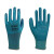 手套 A688A698压纹加厚耐磨透气工地工作男橡胶 A688蓝色中号24双