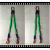 吊装带起重吊带吊钩勾吊具吊绳吊装器工业行车组合24叉腿索具 3吨1.5米2腿