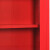 众九 应急物资柜工地消防箱器材展示柜安全装备柜 1800*1000*500 红色