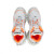 巴黎世家（BALENCIAGA）礼物男士白色/橙色织物复古做旧低帮运动鞋 677403 W3RBM 9770 42