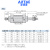 亚德客可调行程标准型气缸SCJ50*25X50X75X100X125-10/20/30/50S SCJ50X25-10S