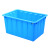 加厚牛筋塑料水箱长方形耐用储水桶大容量家用养鱼箱水产箱塑料桶 200L红色（可装195KG水）