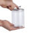 透明塑料水晶盖密封包装瓶子pet花茶坚果密封罐易拉罐 直径8.5高20易撕盖水晶罐:约48g:瓶189套