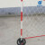 中宝施工安全网绳隔离网临时防护网绳建筑遮拦围网电力安全围栏15米