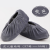 鲁工   加厚耐磨绒布防滑鞋套（16123）  成人灰色绒布带底