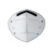 太行优护TH2210C KN95防护口罩 活性炭不带阀防有机异味折叠口罩 耳戴独立双片装50个/盒 