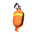 展予 救生绳包 反光救生包 水上漂流救援抛绳包 橙色 16mm30米+包 单位/套