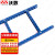 沃数 U型钢走线架 BLUE300 蓝色多孔梯形爬线架 宽300mm 1米