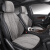 志言x5plus坐垫23款汽车专车专用定制透气半包围座椅垫套四季通 拉菲红-分体 沃尔沃xc60智雅s60l XC90 S90L