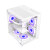 Sumtax/迅钛 海景房全景版机箱台式主机matx白色侧透游戏机箱 海景房X3-全景版白色+3个棱镜ARGB风扇 官方标配