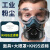代尔塔（DELTAPLUS）防尘口罩防工业粉尘面罩呼吸全脸防护罩面具收割机打磨过滤棉装修 高效过滤防尘面具+大眼罩+60片