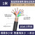 国标RVVP屏蔽线5 6芯7 8芯10 12芯*0.3 0.75 1.0平方多芯屏蔽线缆 10芯*0.5平方 1米价