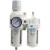 气源处理器调压过滤器油水分离器气动调压阀空压机配件二联三联件  AC2000-02PC10-02