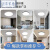 KEDOETY新中式led三防灯印花阳台厨房卫生间过道走廊 家和-白边23cm-24-.瓦白光