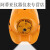 大团小圆太阳能带风扇的安全帽子夏季空调制冷工地安全帽充电风扇帽降温男 精致版黄色MFL03Y7000
