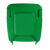 垃圾桶盖子户外大号室外塑料垃圾桶配件120L240升环卫方形盖 100L/120L盖子 默认绿色