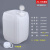 加厚堆码桶级塑料桶实验室废液桶化工方形包装桶10kg25升30L定制 25L半透明-B款加厚耐酸碱(配透气盖) 满口容量