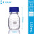 蓝盖试剂瓶GL45蓝盖瓶250 500ml广口螺口瓶棕色丝口瓶玻璃 150ml【透明GL45】