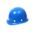 易工鼎易工鼎 安全帽 国标ABS防砸抗冲击工地施工头盔 玻钢透气款 蓝色