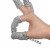 五级防割手指套耐磨劳保雕刻切割防护弹性采摘园艺手部保护约 5个(五级防割指套)