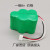 科沃斯扫地机器人配件CEN530/531/630/631 680 710 TBD71电池组6v 绿色 6v  4500容量两组