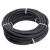 CLCEY高压黑色夹布橡胶管25水管软管4分6分水泵输水管1寸3寸黑胶皮管子 19mm18米3层