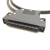 40芯PLC端子台适用于三菱Q系列欧姆龙等I/O模块配线缆现货供应 黑色 0.5m
