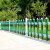 卓弘安 栅栏围栏花坛围栏pvc塑钢草坪护栏篱笆栅栏院学校社区绿化带隔离栏杆0.4米高立柱一根