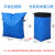 适用于快递打包袋淋膜中转袋物流集包超大号编织袋防水大容量衣物 橙色方底束口袋5045110cm
