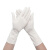 采易乐 12寸千级丁腈手套 洁净室无尘防护 白色 M码（500双/箱）