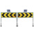 适用施工警示牌LED标识牌交通安全施工道路指示限速限高闪烁自发光太阳能标志牌FZB 箭头导向灯
