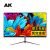AK24英寸显示器2K高清电竞游戏144HZ台式电脑IPS曲面屏幕外接高色域 24英寸1K-75Hz直面微边框 官方标配