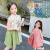 蓓馨贝（Beixinbei）2岁宝宝衣服女孩新中式夏装套装2024新款中小童中国风旗袍裙子3 绿色旗袍两件套裙 140码建议身高130-140年龄6-7岁