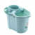 老式挤水桶拖把塑料拧干桶甩干涮洗墩布桶手压拖地拖桶加厚 卡其色(单桶)