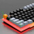 有线键盘鼠标台式机笔记本电脑办公家用游戏键盘发光键鼠套 USB-单键盘-K16黑色 USB