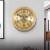 达米安（Darmian）黄铜豪华挂钟客厅欧式家用时尚钟表挂墙轻奢别墅挂表办公全铜时钟 8024DL大号全铜钟-日本机芯