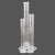 阿力牛 ASY-095 高硼硅玻璃刻度量筒 实验室透明量筒 坚固耐用抗震量筒 1000ml(1个装) 