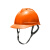 史丹利STANLEY安全帽ABS建筑工地工程电工透气款防砸抗冲击头盔ST1120 橙色1顶 