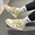 耐克（NIKE）aj女鞋2024夏季新款Air Jordan 1 AJ1休闲鞋板鞋篮球鞋【潮】 DC0774-170米黄 38