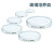 玻璃培养皿圆型直径60/75/90/100/120/150/200mml细胞细菌培养皿 无标60mm/一箱300个